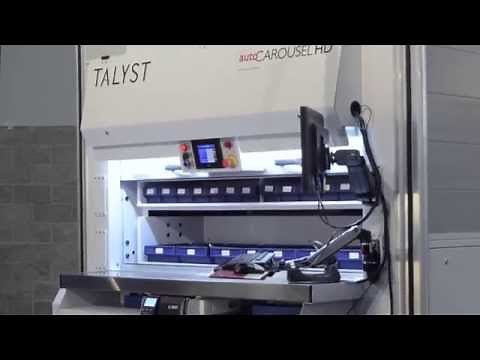 Talyst Demos AutoCarouselHD: Secure Automated Medication Storage