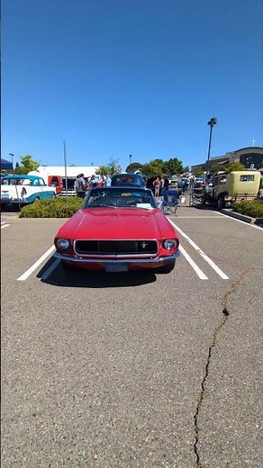 1968 Ford Mustang Convertible (Torch Red)