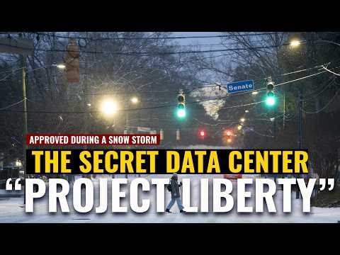 "PROJECT LIBERTY" A Secret Data Center Was Approved During a Snow Storm While No One Was Watching