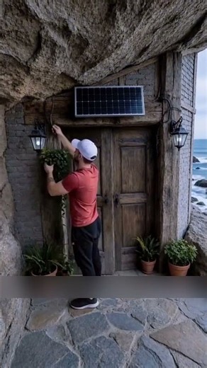 Skipped the pricey apartment life to live by the sea... in a cave? #interestingfacts
