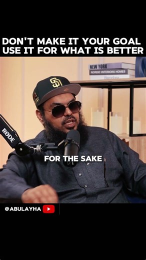 Don't make it your goal! ‪@AbuLayha‬#lifelessons #islamicreminders #muslim #shorts #islam #shortvideo