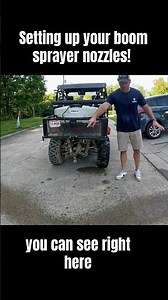 Set your boom sprayer up right! ￼#foodplots #whitetail