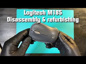 Logitech M185 Disassembly & Refurbishing