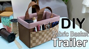 45K views · 2.7K reactions | Video trailer - DIY Fabric basket. Click below link to watch full video with measurement. ► Learn more: https://www.facebook.com/aepooimcrafts/videos/406935277850731 | Ae PooiM | Facebook