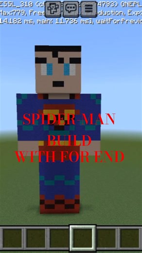 Minecraft Mein Banaya Superman! 🦸‍♂️ (Step-by-Step)