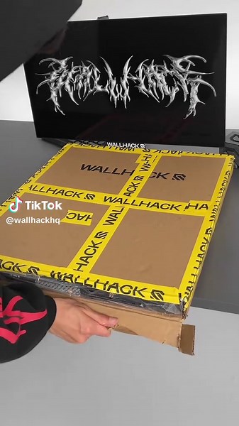 this is what you can expect when unboxing your new CR-005 🙂‍↕️ #fyp #gaming #mousepad #tech #wallhackhq