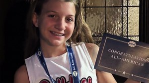 Bulldog cheerleader heading to Disney World Resort's Thanksgiving Day Parade