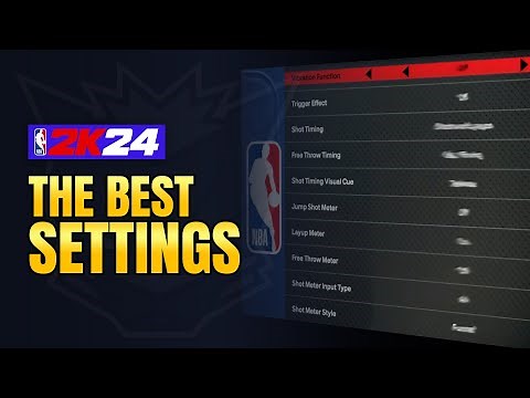 BEST SETTINGS for 2K24 (CONTROLLER SETTINGS & MORE)