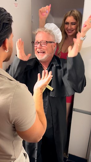 All Sins Were Forgiven After This Mile High Meeting In the Sky #funny #lol #blonde #priest #viralreels | Alianne