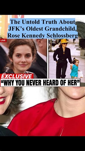 The Untold Truth About JFK’s Oldest Grandchild, Rose Kennedy Schlossberg