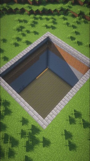 Minecraft Underground Library📚 #minecraft