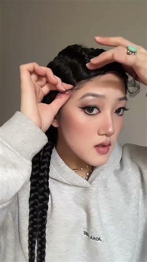 American Braid Lace Wig Tutorial: Cool, Sweet, Spicy All in One