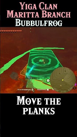 Where To Find Yiga Clan Maritta Branch Cave Bubbulfrog | #Zelda Tears of the Kingdom #totk