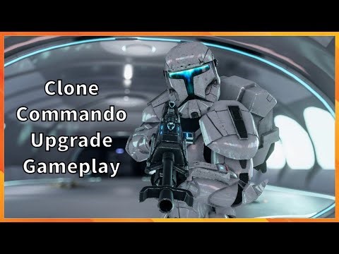 Clone Commando Upgrade Gameplay Star Wars Battlefront 2