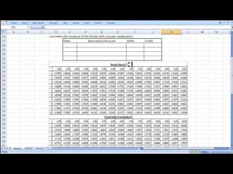 How to Calculate present value of a Bond