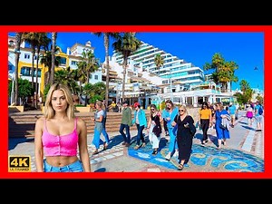 BENALMADENA Spain Seaside Walk Costa del Sol Malaga | January 2025