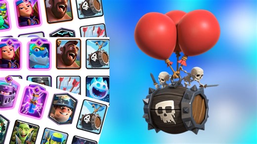 Best Skeleton Barrel decks in Clash Royale
