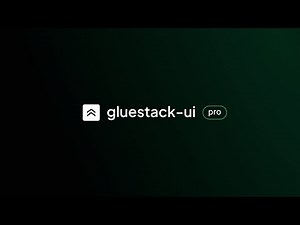 Introducing gluestack-ui pro: "the only react native template you will ever need"