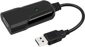 Wiistar Video Capture Card for HDMI to USB Video Capture Device Video Recording Card Capture Recorder Grabber 1080P30fps for Game Streaming Xbox PS4 PC