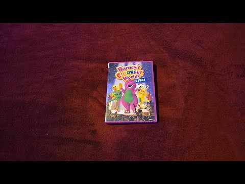 Opening to Barney's Colorful World Live 2004 DVD (2009 Lionsgate Reprint)