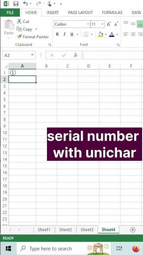 unique serial number in excel | How to Create Unique Serial Numbers in Excel