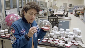 1.2K views · 43 reactions | Space... but make it ASMR. Join us for an audio-friendly tour of @NASA_Johnson's lunar simulant lab with astronaut Jessica Meir! | Women at NASA | Facebook