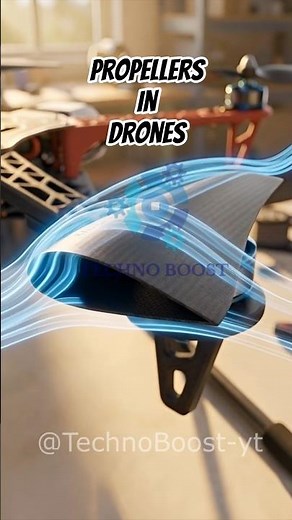 Why Drone have Propellers 🚁 | Propellers Explained #technoboost #drone #quadcopter #fpv #dronebuild