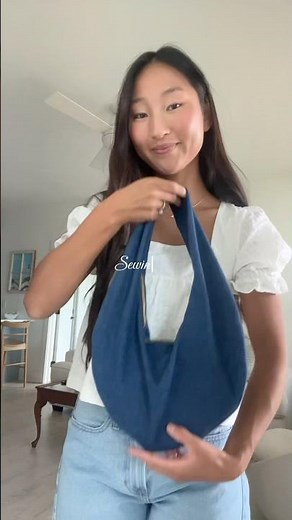 Sewing a hobo bag 🤍 bag pattern by ‪@maretathreads‬ #sewing #sewingpatterns #sewingtutorial