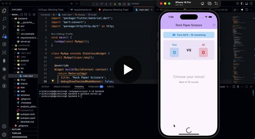 #python #flutter #ai #fastapi #webdevelopment #learninginpublic #buildinpublic #groq #llm #100daysofcode #developer #opensource #firstproject #softwaredevelopment #flutter #learningjourney… | PINKI KUMARI