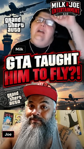 GTA TAUGHT HIM TO FLY?! ✈️🎮 No flight school. He said he learned from GTA. 😂 #GTA #GrandTheftAuto #GTA6 #Storytime #Gaming