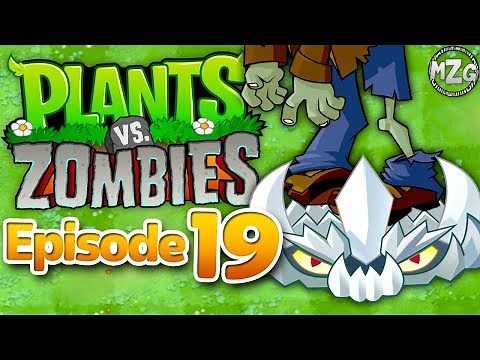 Plants vs. Zombies Gameplay Walkthrough - Episode 19 - Spikerock! Survival Night (Hard)!