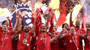 Watch: Liverpool lift the Premier League Trophy
