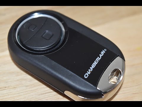 Chamberlain MC100-P2 battery change - EASY DIY