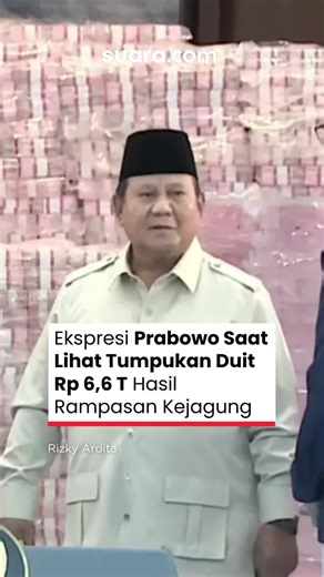 Penyerahan Uang Rampasan Rp 6,6 Triliun di Kejaksaan Agung