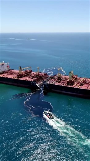 How Does a Giant Ship Just Break in Half? #engineering