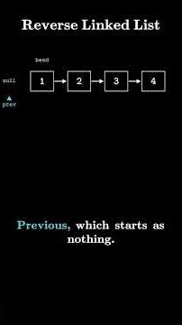 Reverse a Linked List in C++: three pointers (LeetCode 206)