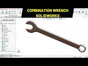 3D Spanner Design Tutorial in SOLIDWORKS Tutorial | Robo CAD