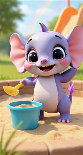 Cute Baby Alien at the Playground | #cute #cutealien #funny