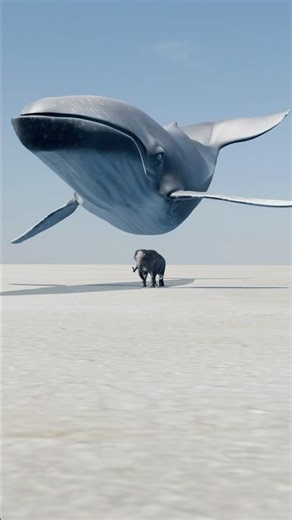 Largest Animals size comparison #3danimation