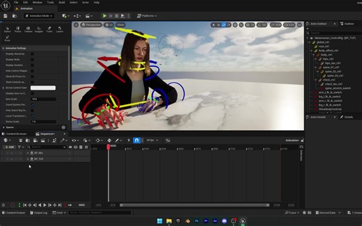 UE5.5-MetaHuman-动画教程