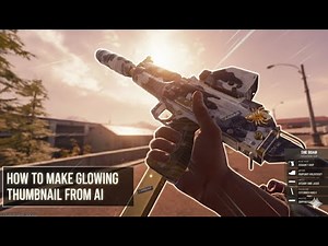 Create Viral Glowing Thumbnails for Warzone Using Google Gemini (Easy Guide)