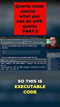 Quarto with R: Create Stunning Documents Easily! #shorts