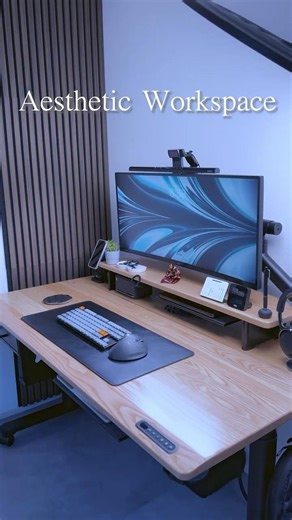 My Aesthetic Workspace / Desktour デスクツアー #shorts