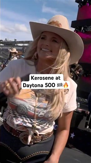 Yesterday at NASCAR Daytona 500! 🔥🏁🏎️ #countrymusic #mirandalambert #nascar #daytona500