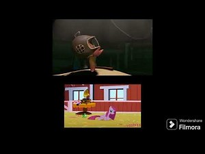 Chicken Little Scenes: Alien Chase Part 1 Mashup 2