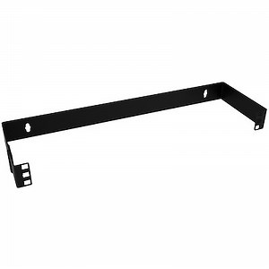 1U Hinged Wall Mount Patch Panel Bracket - 4 inch Deep - 19" Patch Panel Swing Rack for Shallow Netw
