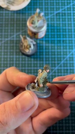 Us army mmg team#miniature #ww2rebuilder #classicminiature #enlisted #miniaturepainter #boltaction