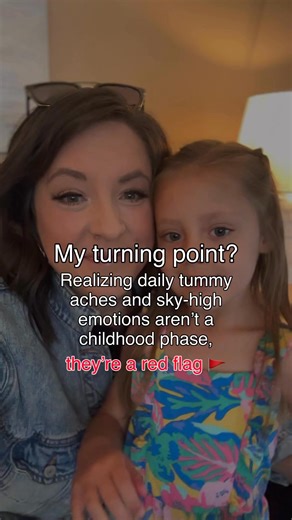 A year ago, I was dealing with a child who woke up every day with a stomachache and went to bed emotionally drained from holding it together.And I honestly felt completely overwhelmed.Embarrassed that I couldn’t “fix it.”Stuck in a loop of trying everything and watching nothing actually work.Then something unexpected happened — I watched her fall apart over the wrong pair of pants, and I saw the panic in her eyes.She didn’t want to feel this way either.That was the moment I realized her gut was 