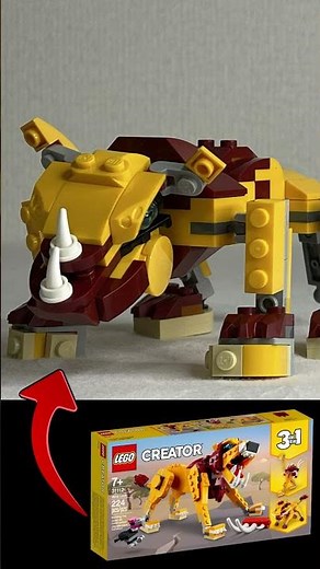 LEGO Creator 31112 Alternative builds #shorts