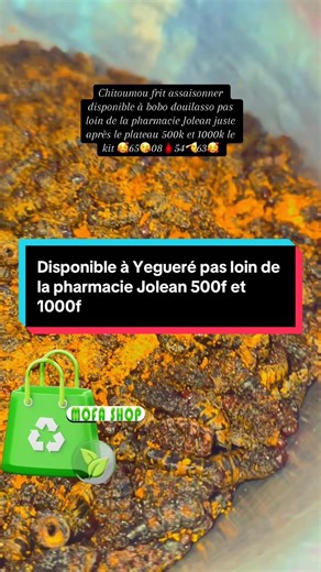 Chitoumou Frit et Autres Délices à Bobo Douilasso